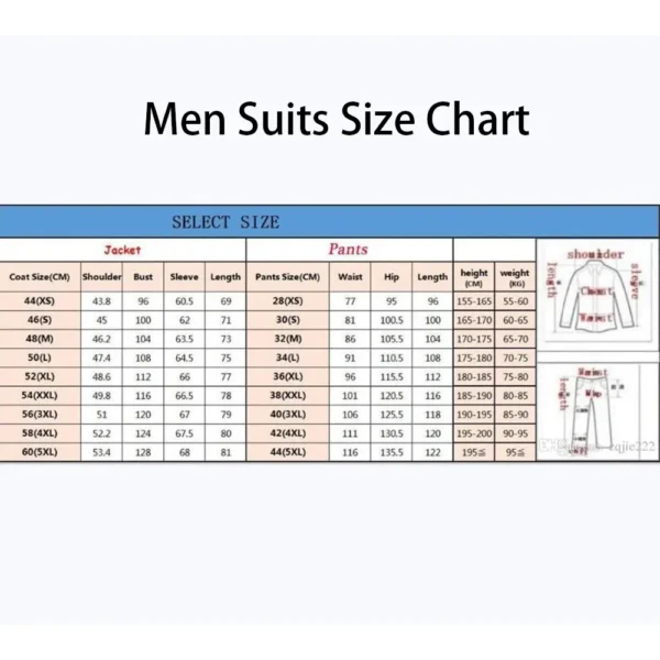 Men's Light Blue Linen Suit Slim Fit Summer Prom Outfit Set Elegant Style - Image 3