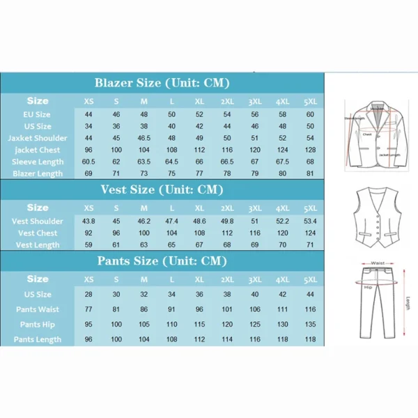 Summer Beach Linen Suit Men 3 Piece Slim Fit Tuxedo Groom Wedding Outfit - Image 2