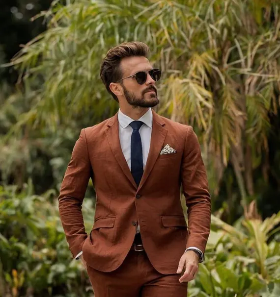 Best Shirt Colors for Linen Wedding Suits