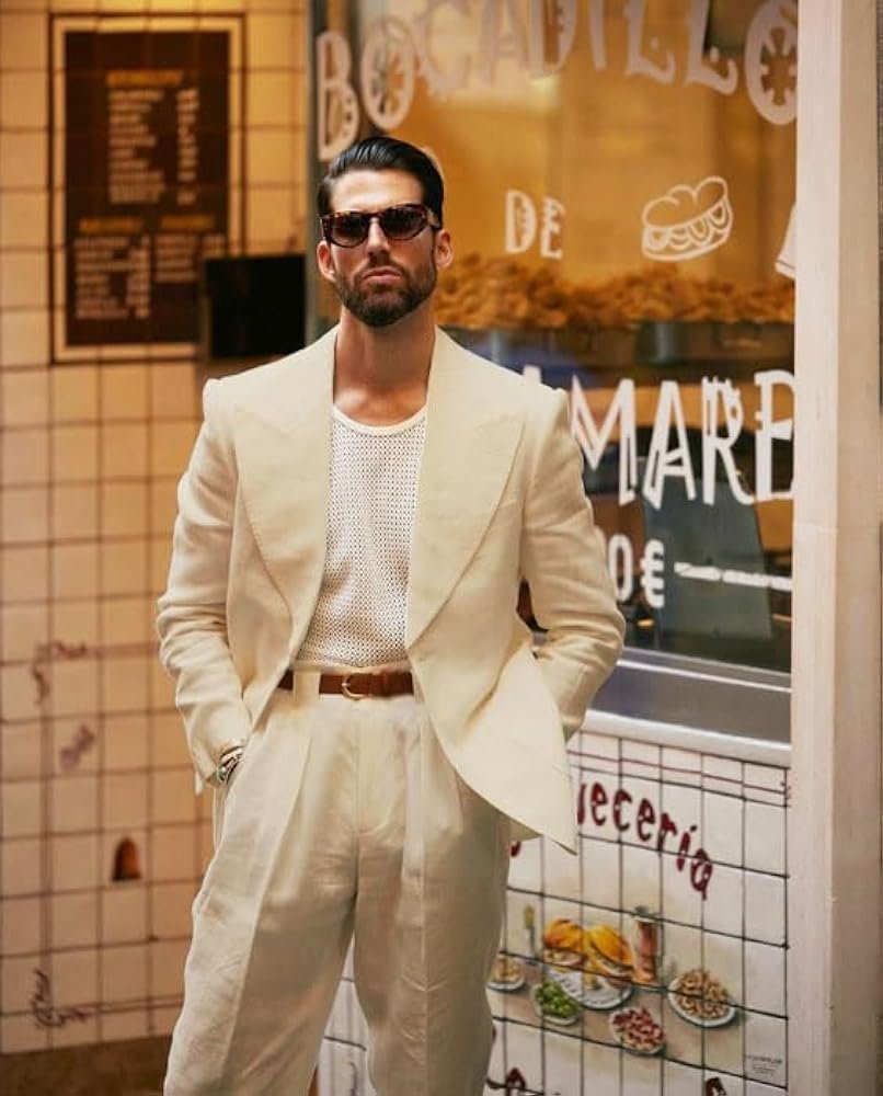 Choosing the Right Belt for a Linen Wedding Suit