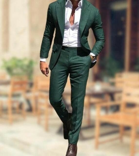 Color Guide for Linen Wedding Suit Accessories