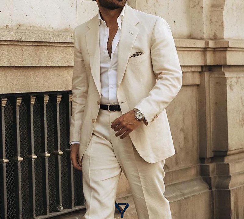 Why Shirt Choice Matters for a Linen Wedding Suit?